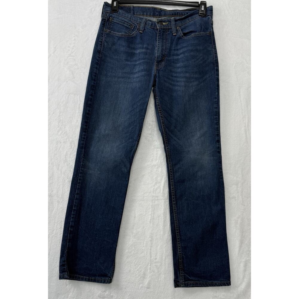 Levi’s 514 Men’s Straight Dark Wash Jeans Size 32 X 30